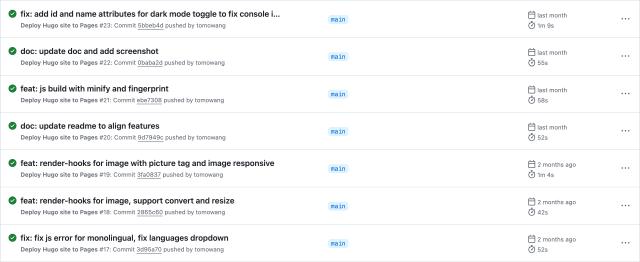 hugo theme project github actions hugo theme project github actions