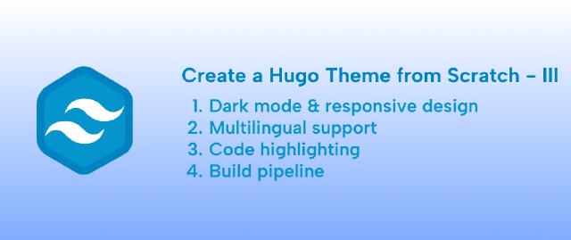 Create a Hugo Theme from Scratch - III