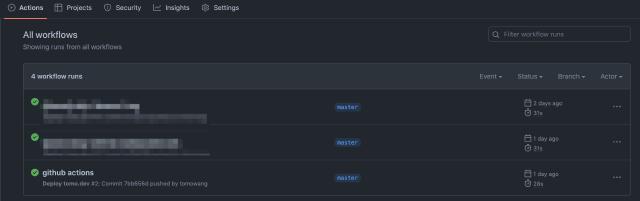 github action workflows github action workflows