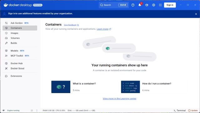 docker desktop
