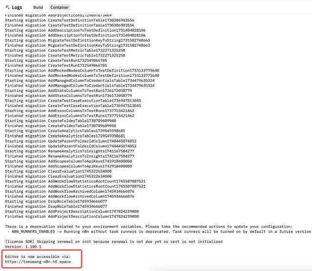hf space deploy done